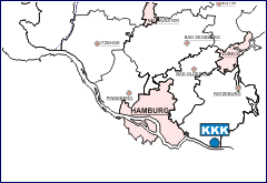Lageskizze Kernkraftwerk